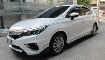 2022 HONDA CITY TURBO 1.0 V AUTO สีขาว ปุ่มSTART  วิ่งน้อย 23,071 กม. สภาพใหม่ มือเดียว ฟรีดาวน์