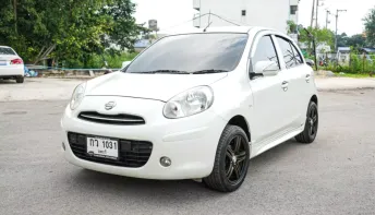 2012 Nissan MARCH 1.2 V รถเก๋ง 5 ประตู ผ่อนเริ่มต้น 3,*** บาท