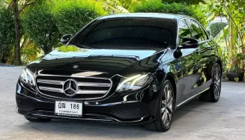 2019 Mercedes-Benz E350e 2.0 e Exclusive รถเก๋ง 4 ประตู A/T