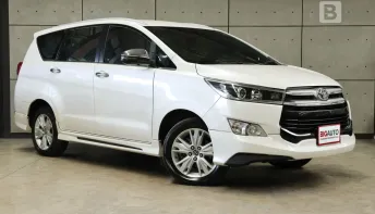 2019 Toyota Innova 2.8 Crysta V AT ไมล์เเท้ มือเเรกจากป้ายเเดง B7062