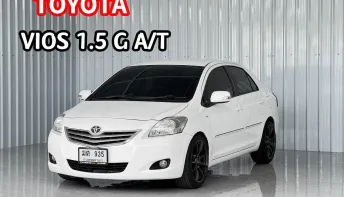 Toyota VIOS 1.5 G รถเก๋ง 4 ประตู ไม่เคยติดแก๊ส