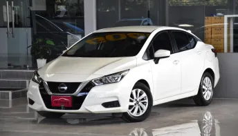 Nissan Almera 1.0 EL ปี 2021 สวยสภาพป้ายแดง ไมล์น้อยเข้าศูนย์ตลอด รถบ้านแท้ ไม่เคยติดแกีส ฟรีดาวน์