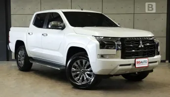 2024 Mitsubishi Triton 2.4 DOUBLE CAB Plus Ultra Pickup AT ไมล์แท้ 933KM Warranty 5ปี100,000KM B7296