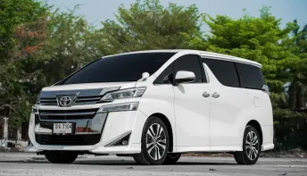 New !! Toyota Vellfire 2.5 ZG ปี 2018 มือเดียวป้ายแดง สภาพสวยมาก ๆ ขับดี ประหยัด
