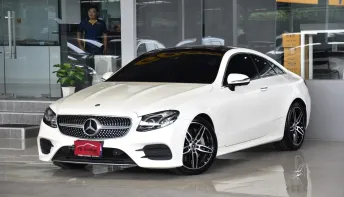 Mercedes-Benz E-Class 2.0 E300 Coupe AMG Dynamic ปี 17 ไมล์แท้5*,***โล รถบ้านมือเดียว เดิมสวยทั้งคัน
