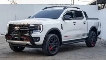 2023 Ford Ranger Doublecab HiRider 2.0 Bi-Turbo Stormtrak 2WD A/T รถสวยสภาพป้ายแดง