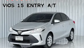 Toyota VIOS 1.5 Entry รถเก๋ง 4 ประตู รถสภาพดี มีประกัน