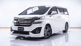 5B654 Toyota VELLFIRE 2.5 Hybrid E-Four รถตู้/MPV 2015