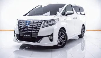 5B653 Toyota ALPHARD 2.5 HYBRID E-Four รถตู้/MPV 2016 