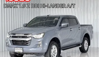 รถกระบะ 4 ประตู Isuzu D-Max 1.9 L DA Hi-Lander บอดี้เดิม ฟรีดาวน์