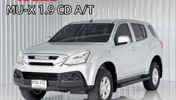  Isuzu MU-X 1.9CD 2wd SUV รถสภาพดี มีประกัน