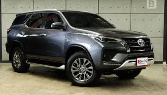 2021 Toyota Fortuner 2.4 V 4WD SUV AT ไมล์แท้ 5 หมื่น Warranty5 ปี 150,000KM B3407