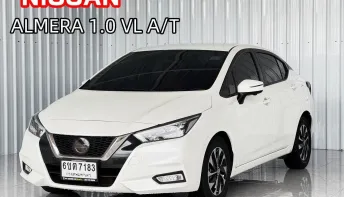 Nissan Almera 1.0 VL Turbo รถเก๋ง 4 ประตู ออกรถฟรีดาวน์
