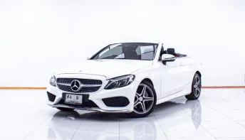 1D427 MERCEDES-BENZ C-CLASS C300 CABRIOLET AMG DYNAMIC AT 2018