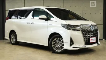 2019 Toyota ALPHARD 2.5 HV 4WD AT รุ่น TOP สุดของ Hybrid ไมล์แท้ ไม่ใช่รถเกรย์ B4063