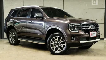 2023 Ford EVEREST 2.0 Titanium+ 4WD SUV AT ไมล์แท้ 4 หมื่น Warranty5ปี 150,000KM B6318