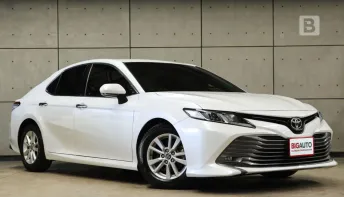 2020 Toyota CAMRY 2.0 G Sedan AT ไมล์เเท้ 8 หมื่น สีขาวยอดนิยม ประวัติดีเข้าเช็กศูนย์ทุกระยะ  B6198