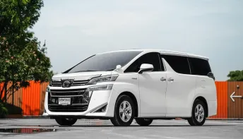 New !! Toyota Vellfire 2.5 Hybrid X ปี 2019 มือเดียวป้ายแดง สภาพสวยมาก ๆ ขับดี ประหยัด
