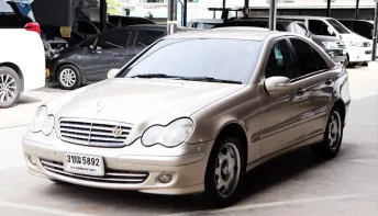 2006 Mercedes-Benz C-Class 1.8 C180 Kompressor รถเก๋ง 4 ประตู 