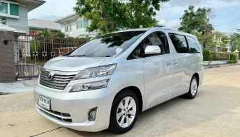 TOYOTA VELLFIRE 2.4 V ปี 2009  โฉม ปี08-14 สีเทา AUTO เบนซิน