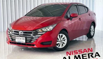 รถมือเดียว เครื่องยนต์เทอร์โบ Nissan Almera 1.0 EL รถเก๋ง 4 ประตู