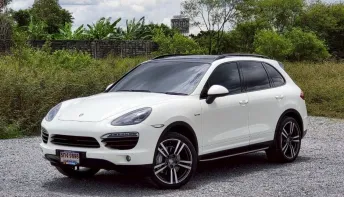 PORSCHE Cayenne S Hybrid (4WD) แต่งไฟหน้า Facelift ปี 2011 ดูแลเครื่องยนต์ไฮบริด และช่วงล่างมาแล้ว