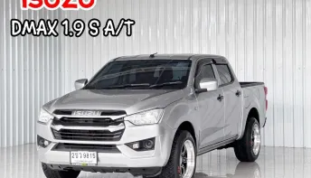 รถบ้าน มือเดียว Isuzu D-Max 1.9S เกียร์ออโต้ รถกระบะ 4ประตู ฟรีดาวน์