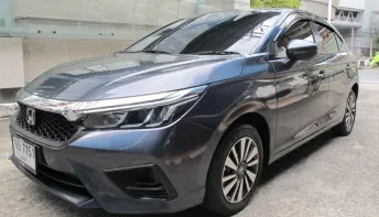 2024 HONDA CITY TURBO 1.0 SV HATCHBACK AUTO สีเทา วิ่งน้อย 9,169 กม.  รถสวยสภาพใหม่  ฟรีดาวน์