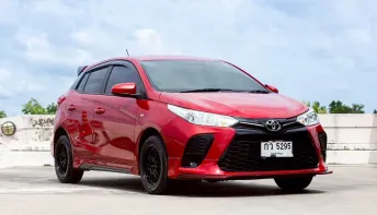 Toyota Yaris 1.2 Entry 2022 สีแดงสวย พร้อมใช้งาน