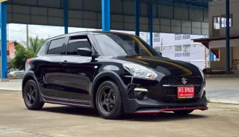 Suzuki Swift 1.2GL Plus สีดำ เกียร์ออโต้ ปี2021 ฟรีดาวน์