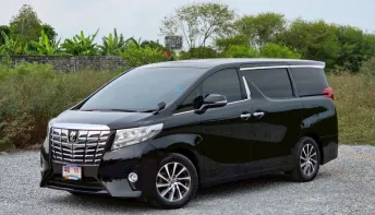 TOYOTA ALPHARD 2.5 G (VIP 7 Seats) ปี 2016 รถตู้ VIP สุดหรู ดูแลอย่างดี ประวัติเซอร์วิสศูนย์ครบ