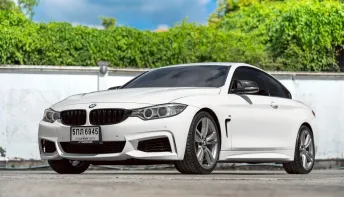 New !! BMW 420d Coupe Msport F32 ปี 2014  ของสวยหายาก เบาะแดงสวย ๆ ขับดีมาก