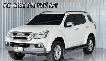 รถครอบครัว 7 ที่นั่ง  Isuzu MU-X 3.0 DVD Navi เกียร์ออโต้ SUV