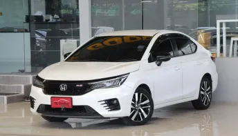 Honda CITY 1.0 RS ปี 2021 สวยชิดป้ายแดง ไมล์แท้50,000โล เข้าศูนย์ตลอด รถบ้านมือเดียว ออกรถ0บาท