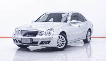 1D875 BENZ E-CLASS E200 1.8 NGT AT 2008