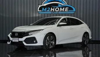HONDA CIVIC FK 1.5 VTEC TURBO HATCHBACK AT ปี 2019 สีขาว