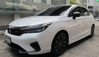 2024 HONDA CITY TURBO 1.0 RS AUTO สีขาวมุก รุ่นTOP วิ่ง 17,337 กม. รถสวยสภาพใหม่ มือเดียว ฟรีดาวน์