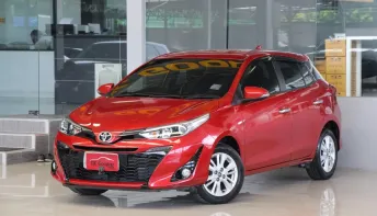 Toyota YARIS 1.2 G ปี2018 ไมล์แท้แน่นอน3x,xxxโล เข้าศูนย์ตลอด รถบ้านมือเดียว ไม่เคยติดแก๊ส ออกรถ0บาท