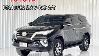 รถมือเดียว Toyota Fortuner 2.8 V SUV ออกรถฟรีดาวน์