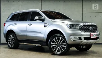 2021 Ford EVEREST 2.0 Titanium+ SUV AT ไมล์แท้ 6 หมื่น รุ่น TOP สุด 2WD (Panoramic Roof) B9047