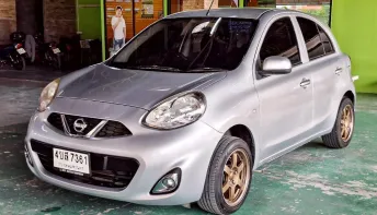 Nissan March 1.2 E ออโต้ ปี 2018 ผ่อนเริ่มต้น 3,*** บาท