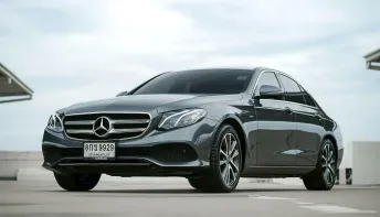 Benz E350e Plug-In Avantgarde ปี 2018 พวงมาลัย Touchpad เซอร์วิสตลอด สภาพใหม่มาก