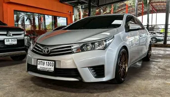 Toyota Altis 1.6 E CNG เกียร์ออโต้ ปี 2014 ผ่อนเริ่มต้น 5,*** บาท