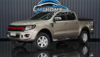 FORD RANGER OPEN CAB 2.2 XLT HI-RIDER AT ปี 2013 จด 2014 สีน้ำตาล