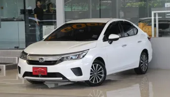 Honda CITY 1.0 SV VTEC Turbo ปี 2021 รถบ้านมือเดียว ไมล์น้อยเข้าศูนย์ตลอด สวยเดิมทั้งคัน ฟรีดาวน์