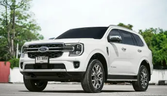 Ford Everest 2.0 Bi-turbo Titanium+ 4x4 ปี 2023 รถออกศูนย์ 2025 มือเดียวป้ายแดง ตัวใหม่สุด
