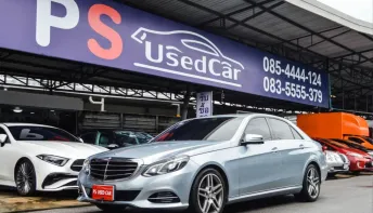 ฟรีเงินดาวน์ เลขไมล์น้อย จัดไฟแนนซ์ได้เต็ม Mercedes-Benz E300 Bluetec Hybrid (W212) ปี 2016 สีเทา
