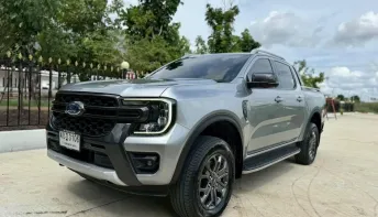 Ford Ford Ranger Wildtrak 2.0 Bi-Turbo 6AT ปี 2022จด2023 สีเทา