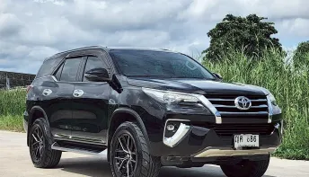Toyota Fortuner 2.4V 2018 รถ SUV มือสองสภาพดี