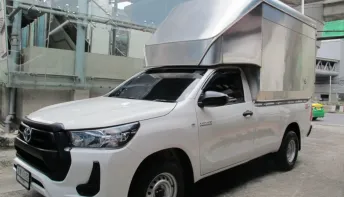 2024 Toyota Hilux Revo 2.4 ENTRY  (เครื่องรุ่นใหม่ยูโร 5) หัวเดียว  รถกระบะรถสวยภาพใหม่ ฟรีดาวน์